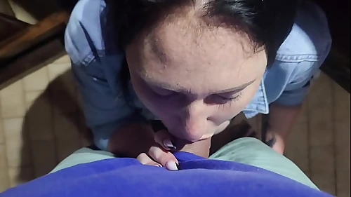 18 year pov blue eyed babe sucking sick and throatpie